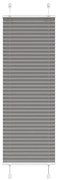 pliszírozott redőny antracit 50x150 cm szövetszélesség 49,4 cm