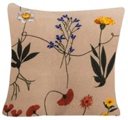 HERBAR bézs mikroplüss párnahuzat 45x45 cm