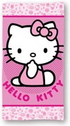Hello Kitty Pinky fürdőlepedő, strand törölköző 70x140cm (Fast Dry)