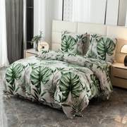 Mikroplüss ágyneműhuzat SINERO zöld Ágyneműhuzat mérete: 70 x 80 cm | 140 x 200 cm