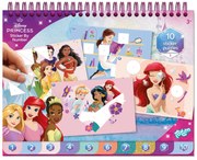 Disney Hercegnők Story puzzle matrica és színező szett