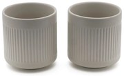 Szürke porcelán csésze szett 2 db-os 300 ml Skagen – Bredemeijer
