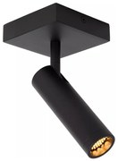 Lucide 22974/01/30 - GRADO spotlámpa 1xGU10/40W/230V fekete