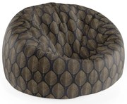 Cocoon babzsák arany levelek, fekete / arany