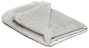 Világosszürke mikroplüss takaró, 150 x 200 cm - My House