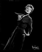 Fotográfia Edith Piaf  1955 on American tour, Seymour, Maurice