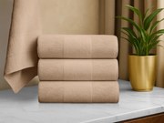 CARRARA törölköző 40x55 cm világos barna, 100% pamut