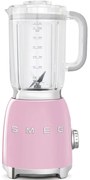 50-es évekbeli, Retro stílusú turmixgép, 1,5 l. műanyag tartállyal, rózsaszín - SMEG