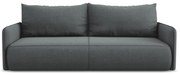 Szürke kinyitható-tárolóhelyes kanapé 216 cm Nanea – Makamii