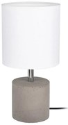 Spot-Light 6091936 - STRONG ROUND asztali lámpa 1xE27/25W/230V beton
