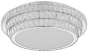 Globo 68157-58- LED dimmelhető mennyezeti lámpa KLARA 58W/230V 2700-6000K átm.60cm fehér+távirányító