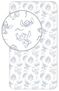 Disney Lilo és Stitch, A csillagkutya Stellar Waves gumis lepedő 90x200 cm