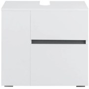 Wisla mosdókagyló alatti fehér szekrény, 60 x 55 cm - Støraa