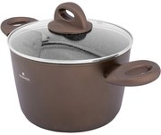 Valdinox Aurum lábas tapadásmentes felülettel és fedővel, 20 cm, 3,2 l