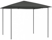 antracitszürke pavilon 3 x 3 x 2,6 m 160 g/m²
