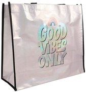 Bevásárlótáska SHOP & GO 37 cm - több változat Változat: Good Vibes Only