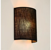 Brilagi - Fali lámpa SEMI 1xE27/15W/230V, 20 cm, fekete