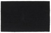 ajtószőnyeg Fekete 50x80 cm Tuftolt kókuszrostos szőnyeg