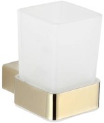 Mexen Pavo fogkefetartó pohár, arany - 7030438-50