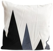 Dekoratív lepedő 45x45cm Grasse Black White TiaHome