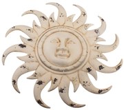 Sun fehér fém, fali dekoráció - Dakls