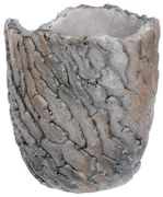 Nant beton virágtartó kaspó, szürke, 14 x 14 cm