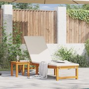 napozóágy szilárd akácfából