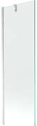 Mexen Next kádparaván, 1-szárnyú, 60 x 150 cm, átlátszó, króm - 895-060-000-00-00-01