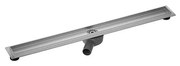 Zuhanyfolyóka 104x8,1 cm ezüst/szürke