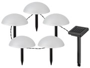 Rabalux 77008 - LED Napelemes lámpa TREPPIO 5xLED/0,2W/1,2V IP44