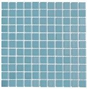 Üvegmozaik Premium Mosaic turquoise 30x30 cm fényes MOS25TU