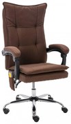 barna szövet masszázsfunkciós irodaszék