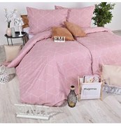 EMI Alya rosa flanel ágyhuzat, A standard egyszemélyes ágy szett tartalma: 1x 140x200 + 1x 70x90