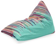 Triangl babzsák csorgó festék, színes