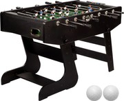 GamesPlanet® Csocsóasztal LIVERPOOL Fekete 141 x 125 cm