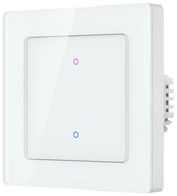 Immax NEO 07539L - 2 gombos SMART kapcsoló 230V Wi-Fi Tuya