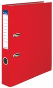 Iratrendező, 50 mm, A4, PP/karton, VICTORIA OFFICE, Basic, piros (IDI50PN)