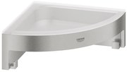 GROHE 41106DC0 - START CUBE sarok zuhanypolc 200 x 200 x 60 mm nemesacél