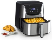 Klarstein AeroVital Deluxe, forrólevegős fritőz, 1700 W, 5,4 l, rozsdamentes acél