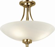 Endon WELLES WELLES-3AB Plafonlámpa 3x60W/E27 IP20
