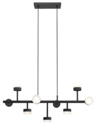 Klausen 149004 - LED Csillár rúdon COMFORT 9xLED/5W/230V fekete