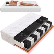 Matrac 120x200 22cm H3 H4 IW00398 Lengyel Black White szállodai otthonhoz