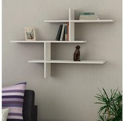 Fali polc LEO 80,5x123 cm fehér