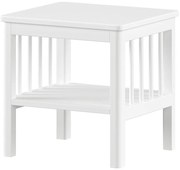 Fehér bükkfa gyerek éjjeliszekrény Forrest – Vipack