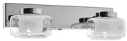 Ledvance-LED Fürdőszobai fali lámpa ORBIS FLAME 2xLED/5,5W/230V IP44 króm 4099854276217