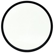 LED mennyezeti lámpatest LED/32W/230V 3000/4000/6500K átm. 40 cm fekete