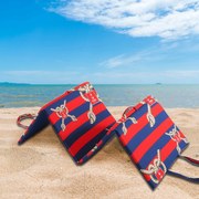 Strand nyugágy HAJÓKÖTÉL 137x49 cm, piros