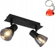 Fali lámpa kapcsolóval Claude 54307-2 Globo