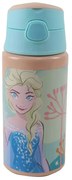Disney Jégvarázs Adventure alumínium szívószálas kulacs akasztóval 500 ml