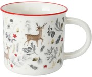 Winter Deer porcelán bögre, 400 ml